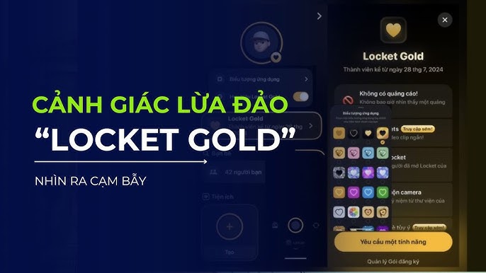 Cảnh Báo Lừa Đảo 'Locket Gold Giá Rẻ': Mất iCloud, Khóa Máy, Tiền Học Bay Biến!